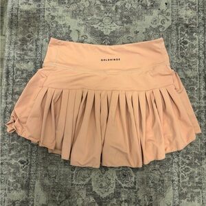 GoldHinge pleated skirt small